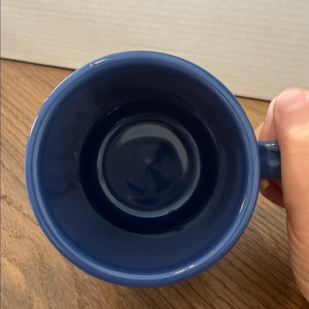 Longaberger mug in cornflour blue - Picture 3 of 3